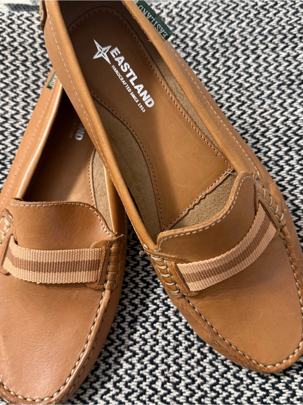 Eastland 1955 Edition Whitney Tan Leather Women's Slip-On Loafers